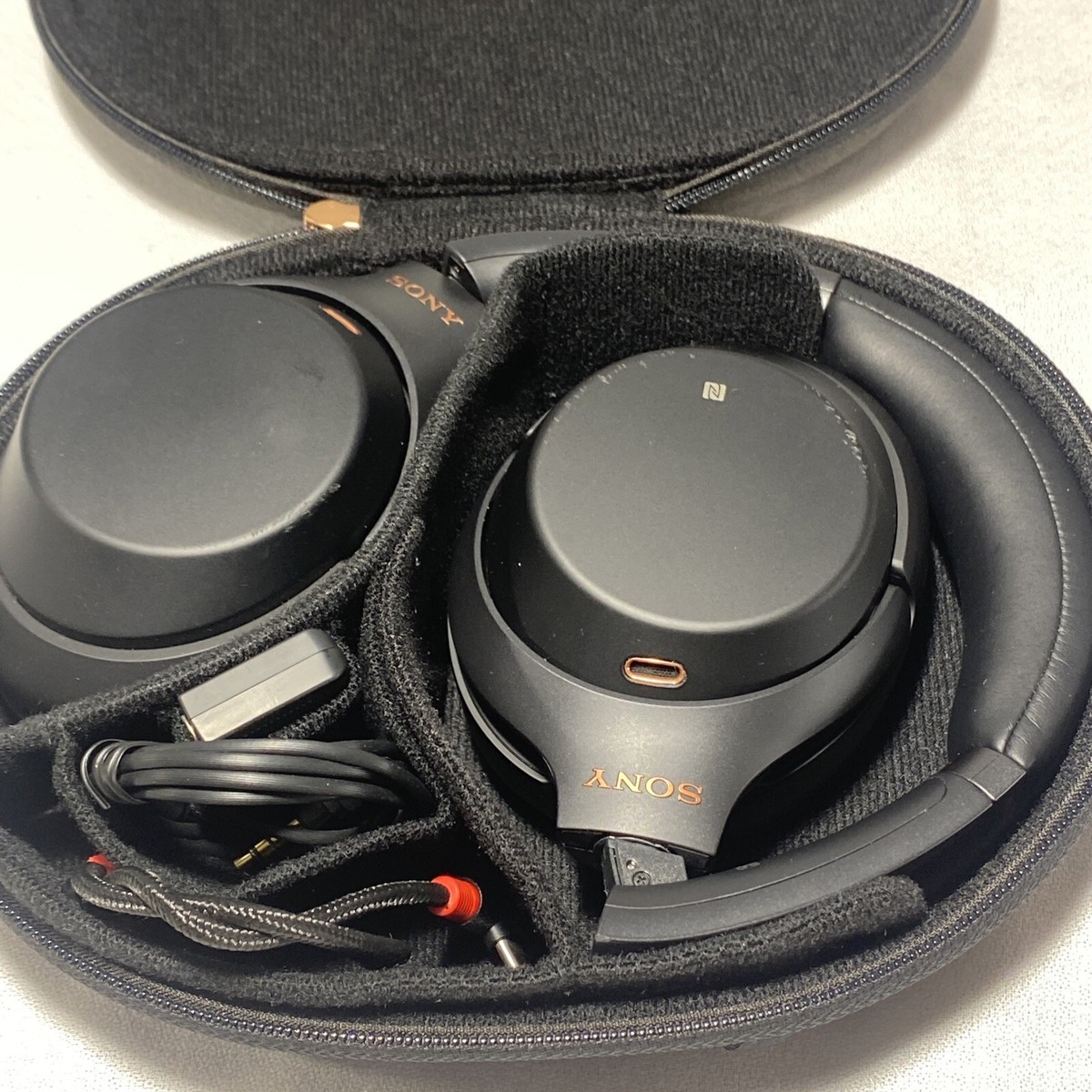 Sony WH1000XM3 Bluetooth Noise Canceling Headphones - Black 100