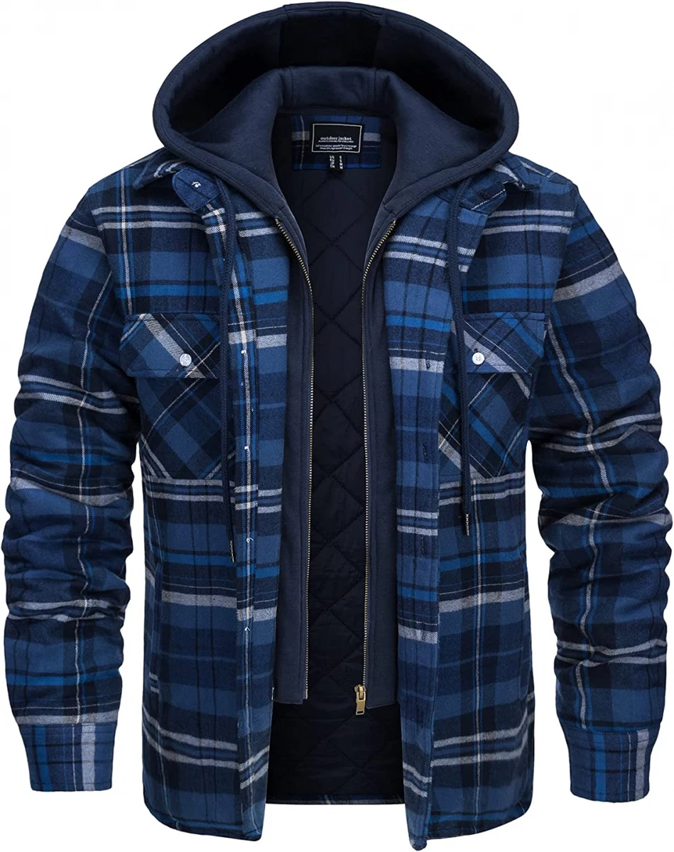 Mens thick best sale fleece jacket uk