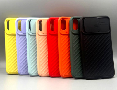 Hülle für iPhone 12 11 X Xs Xr Pro Max Mini - Handyhülle Kameraschutz Silikon