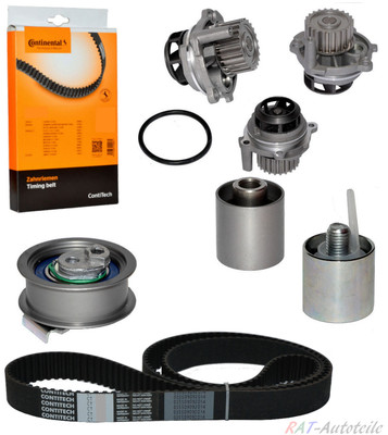 AKTION***CONTI ZAHNRIEMEN+SATZ+WASSERPUMPE für AUDI A3 A4 SEAT SKODA VW 2.0 FSI