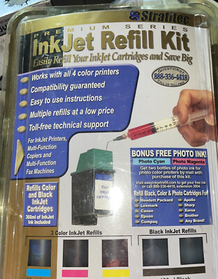 Stratitec EIR360 S 360 ml Universal Black & Color new in package ...