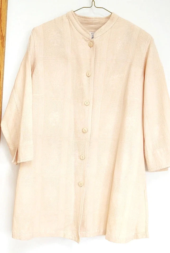 TRAJE PANTALÓN CAPRI MELOCOTÓN MUJER Foto 2 de 4