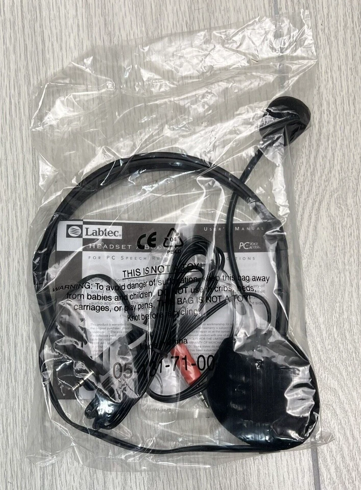 Visitalk PC to PC Video and Talk Labtec Headset - New open box - Image 4 of 4