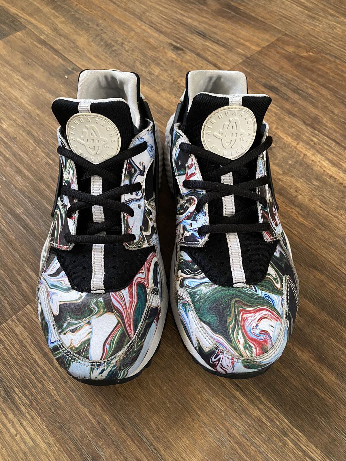 nike huarache marble