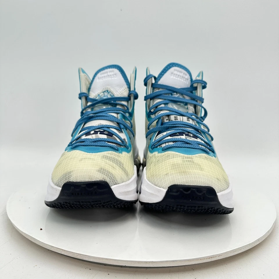 Nike LeBron 19 Space Jam Juvenil Talla 5.5Y Mujeres 7 DD0418 100 Azul Blanco Zapatos Foto 2 de 4