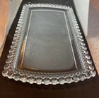 Vintage Paden City depression glass vanity/dresser tray