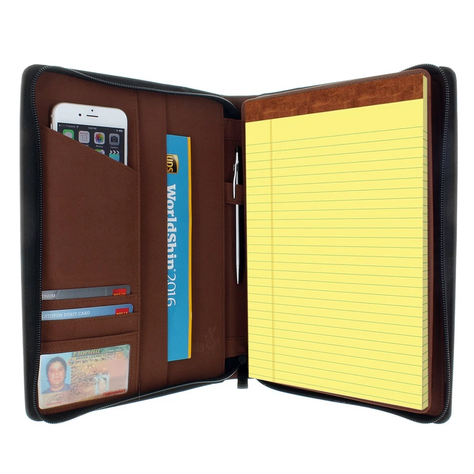 Universal Tablet Pad folio Zippered Case for 8.5'' up to 11'' tablets - Black - Image 4 of 4