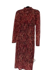 BARlll Sheer Overlay Maxi Dress. Size Lg