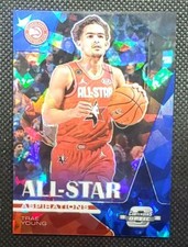 2019-20 Contenders Optic All-Star Aspirations Blue Cracked Ice #21 Trae Young SP