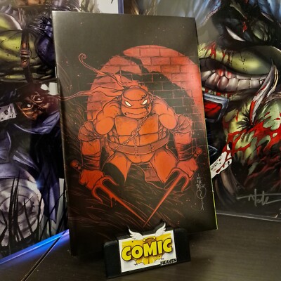TMNT #1 SDCC 40th Anniversary Virgin Foil LTD 500 Eric Talbot Raphael    