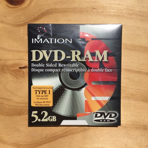 Imation DVDRAM Double Sided Rewritable (Storage) Sz. 5.2 GB New
