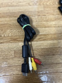 Sony PlayStation2 PS2 Console Controller Cable Sakura Pink SCPH-50000 SA Used