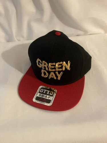 NEW Otto Green Day Band Summer Tour 2021 Embroidered Concert Snapback Cap Hat OS - Picture 1 of 5