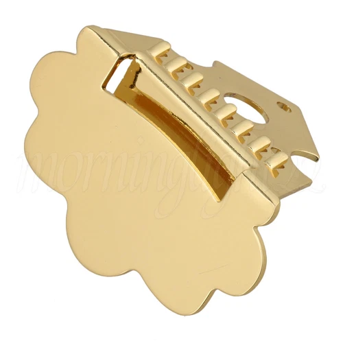 Gold Zinc Alloy  Mandolin Tailpiece 8-Strings Parts