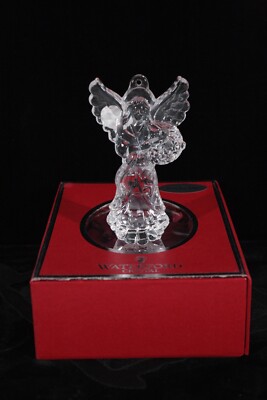 WATERFORD CRYSTAL 2011 ANNUAL ANGEL ITEM# 154428 BLOWN GLASS ORNAMENT ...