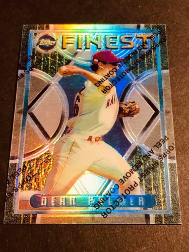 1995 Topps Finest Dean Palmer #91 card