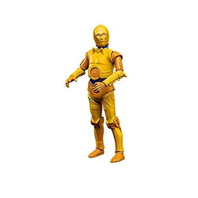Hasbro Vintage Star Wars Figur C-3PO – 9,5 Cm Große Sammlerfigur Mit Beweglichen Gelenken & Münze