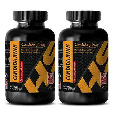 #ad Black Walnut CANDIDA AWAY HEALTHY BLEND 1275 mg antioxidant boost 2 Bottles $33.03
