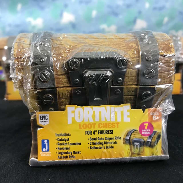 FORTNITE Loot Chests ALL 5 DIFFERENT CHESTS by Jazwares for 4" Figures