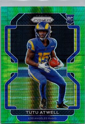 2021 Panini Prizm #350 Tutu Atwell Hyper #/175