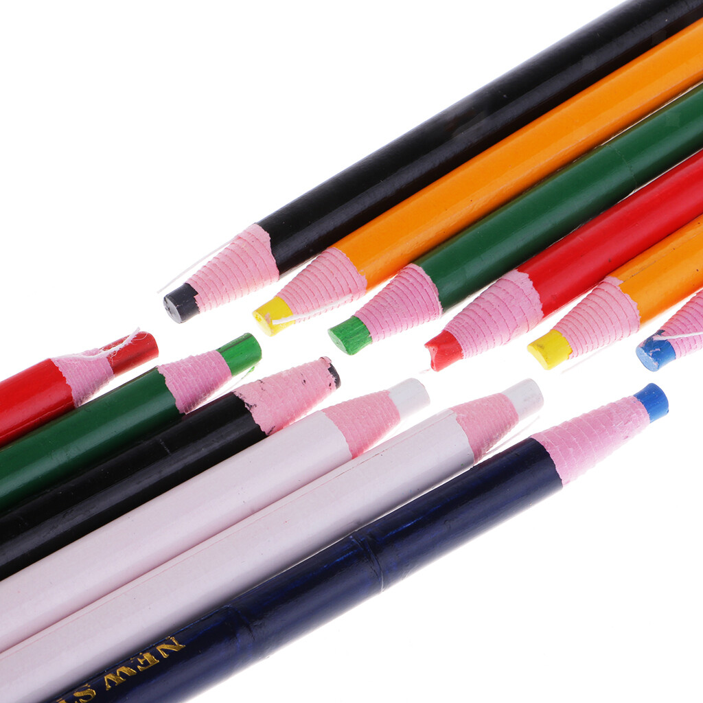12pcs Markers Chinagraph Pencil for Fabric eBay