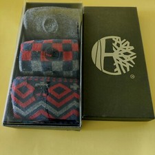 Timberland Mens Sock 3 Pairs In Gift Box, M S...