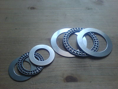 2 Stk. IBU Axial-Nadellager Drucklager komplett AXK1528 + AS1528  15x28x4 mm
