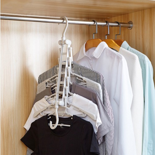 Multifunctional Trouser Stand Travel Pants Hangers Space Saving for Clothes - Picture 5 of 11