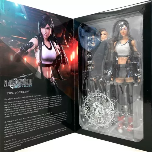 2025 Final Fantasy VII Remake Tifa Lockhart Action Figure Toy 10in PLAY ARTS Kai - Picture 3 of 23
