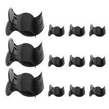 12Pk Hot Roller Clips Plastic Hair Curler Claw Clips Replacement for Hair Salon