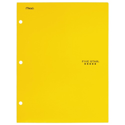 Mead Five Star 4 Pocket Paper Folder 33106 Assorted Colors QTY 2 - Picture 6 of 8