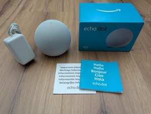 Echo Dot 5. Gen Smart Lautsprecher - Weiß Alexa Bluetooth