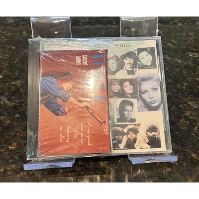 Sealed Arista 15 Year History of Hits CD & Kenny G Secret Notes Cassette 1991