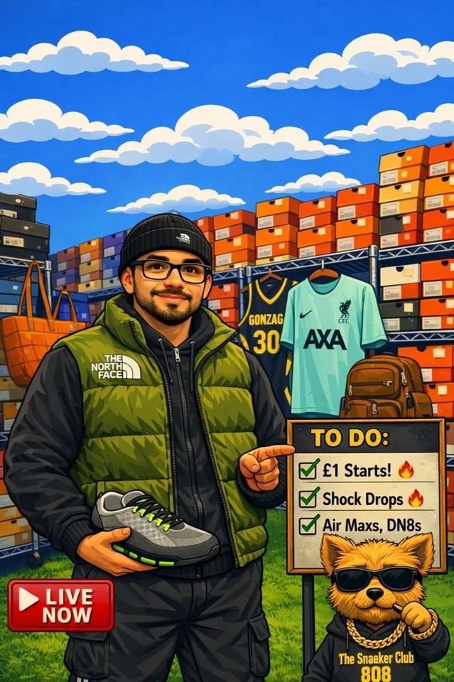 £1 STARTS🔥Sneakers & Clothing! EVERYTHING Nike, Jordan + Random picks🔥