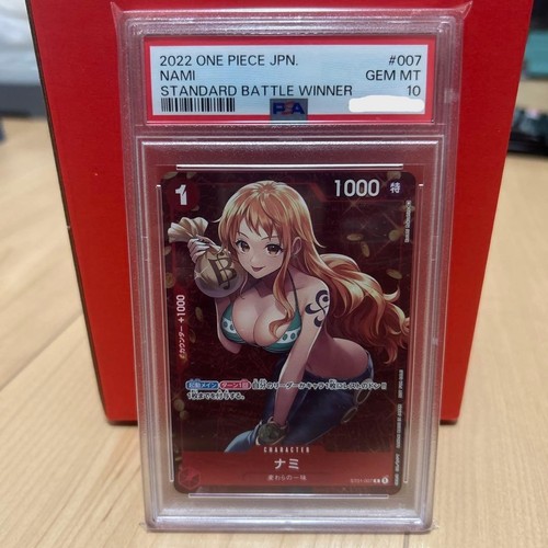 Nami (Tournament Pack Vol. 3 Winner) graded PSA 10 for sale on eBay