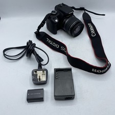 Canon 350D DSLR Digital Camera + EF-S 18-55mm Zoom Lens Black + Battery, Charger