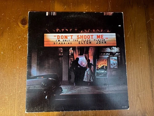 Elton John 'Don't Shoot Me, I'm Only the Piano Player' Vinyl LP Record (1973)