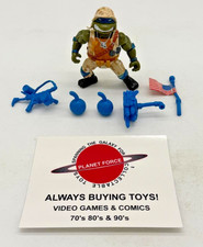 1991 Lieutenant Leo Complete Vintage TMNT Ninja Turtles Figure