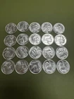 Roll Of 20 1 oz .999 Silver Buffalo Rounds
