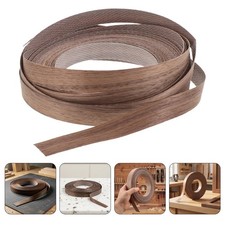 Plywood Edge Banding Strip, Heat Melt Adhesive Veneer Strip, 0.9"x49ft