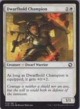 MTG Dwarfhold Champion C Adventures in the Forgotten Realms 14 NM