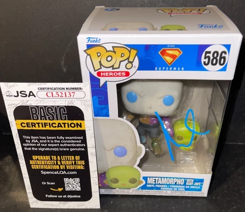 Anthony Carrigan Superman Metamorpho Autographed Signed Funko Pop JSA 3