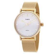 Timex Fairfield Quartz Cream Dial Ladies Watch TW2R26500
