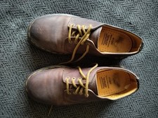 Dr Martens 1561 Oxford Shoe Mens 5 UK Brown Leather 4 Eye Made In England