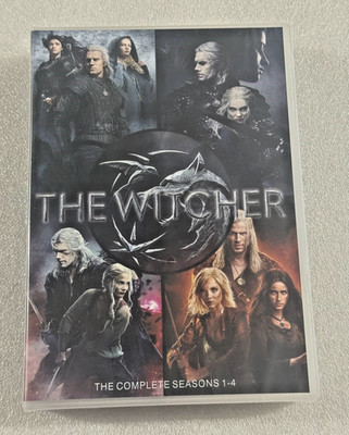 The Witcher - The Complete Series, Season 1-4 (DVD, 12-Disc, Box-Set)