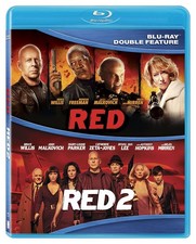 Red: Special Edition / Red 2 Double Feature  Blu-ray NEW