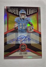 2023 Panini Legacy - Under the Lights Josh Downs #UL-JDO Silver Autographs (AU,