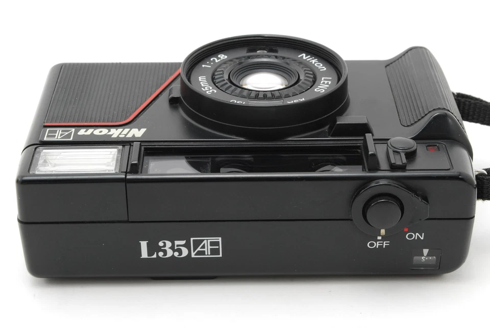 Cámara fotográfica ISO 1000 [Exc+5] Nikon L35 AF Pikaichi Point & Shot 35 mm JAPÓN Foto 4 de 4