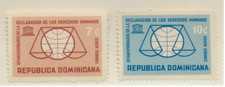 Dominican Republic Stamps Scott #C130 To C131, Mint Never Hinged