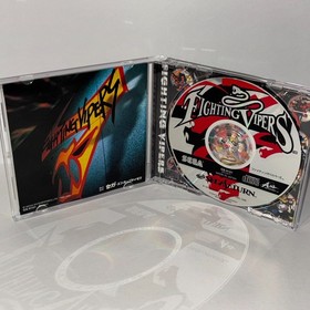 Fighting Vipers ＆ Virtua Fighter2  SEGA SATURN  Japanese Game Lot of 2